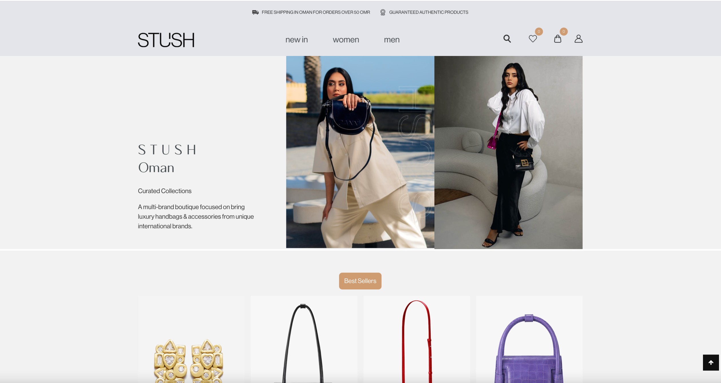 website designing of stushfashion.com